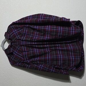 Duluth Trading Co Plaid Burlyweight Flannel Long Sleeve Oversized flannel 1x